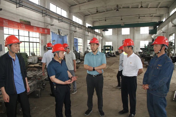 【主题教育】云煤（008PG国际）集团党委副书记、工会主席王鑫一行到后所煤矿开展主题教育调研